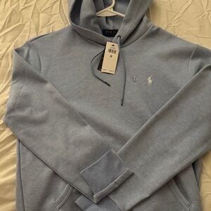 Polo by Ralph Lauren Men's Sky Blue Hoodie